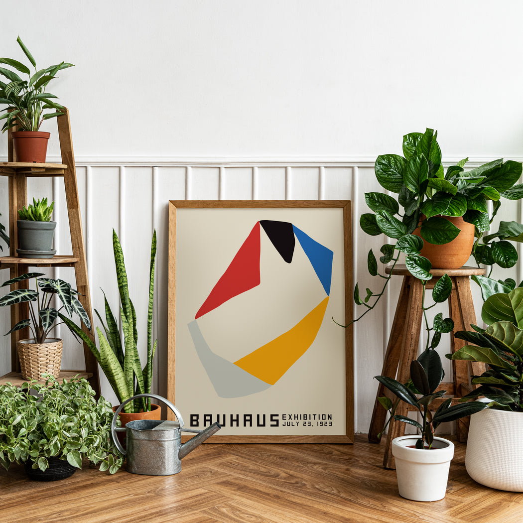Bauhaus Exhibition - Minimalist  Abstract Poster
