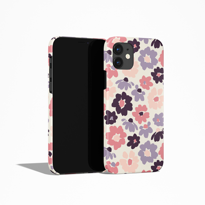 iPhone 12 Case with retro floral painting print