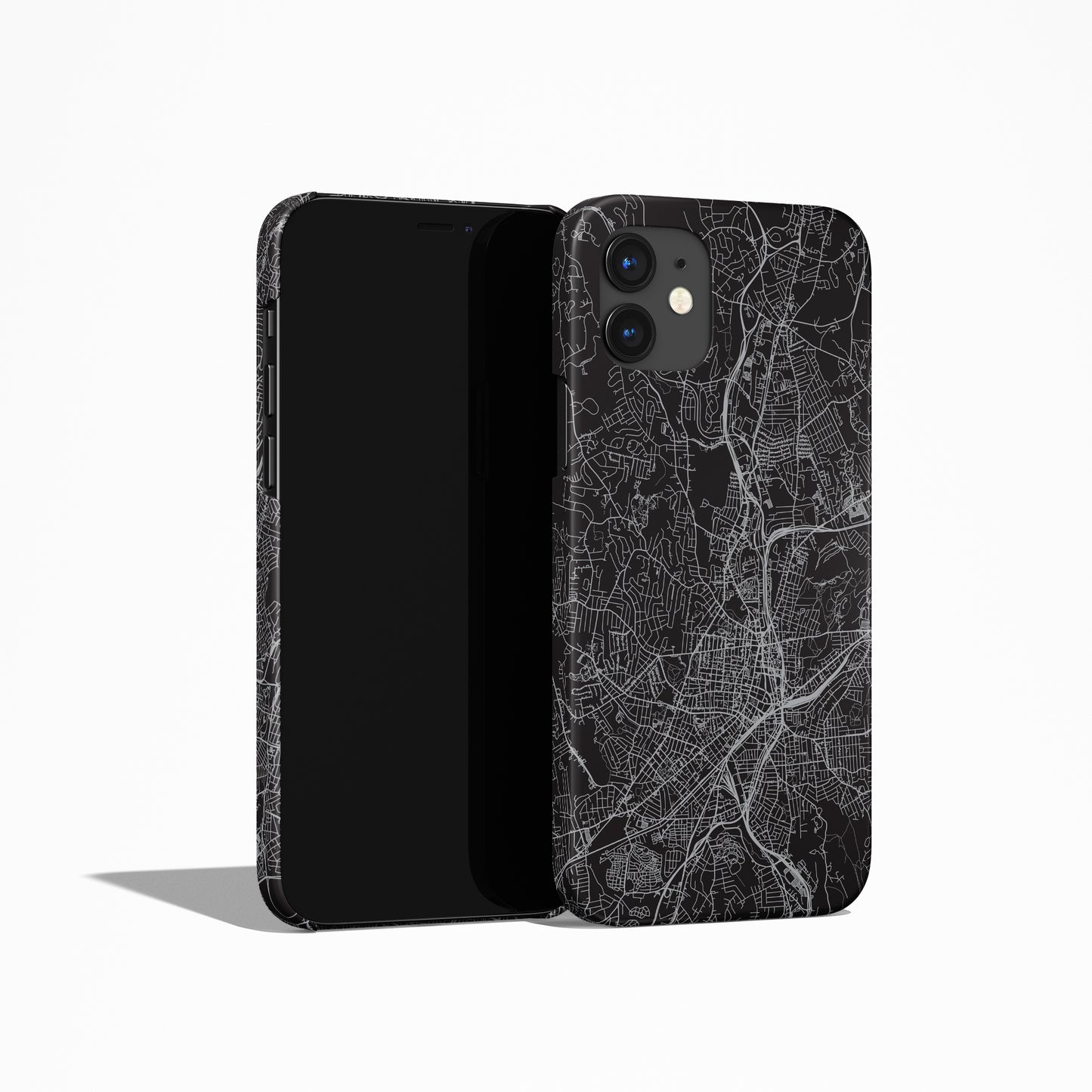Worcester, Massachusetts - Sealth Map iPhone Case