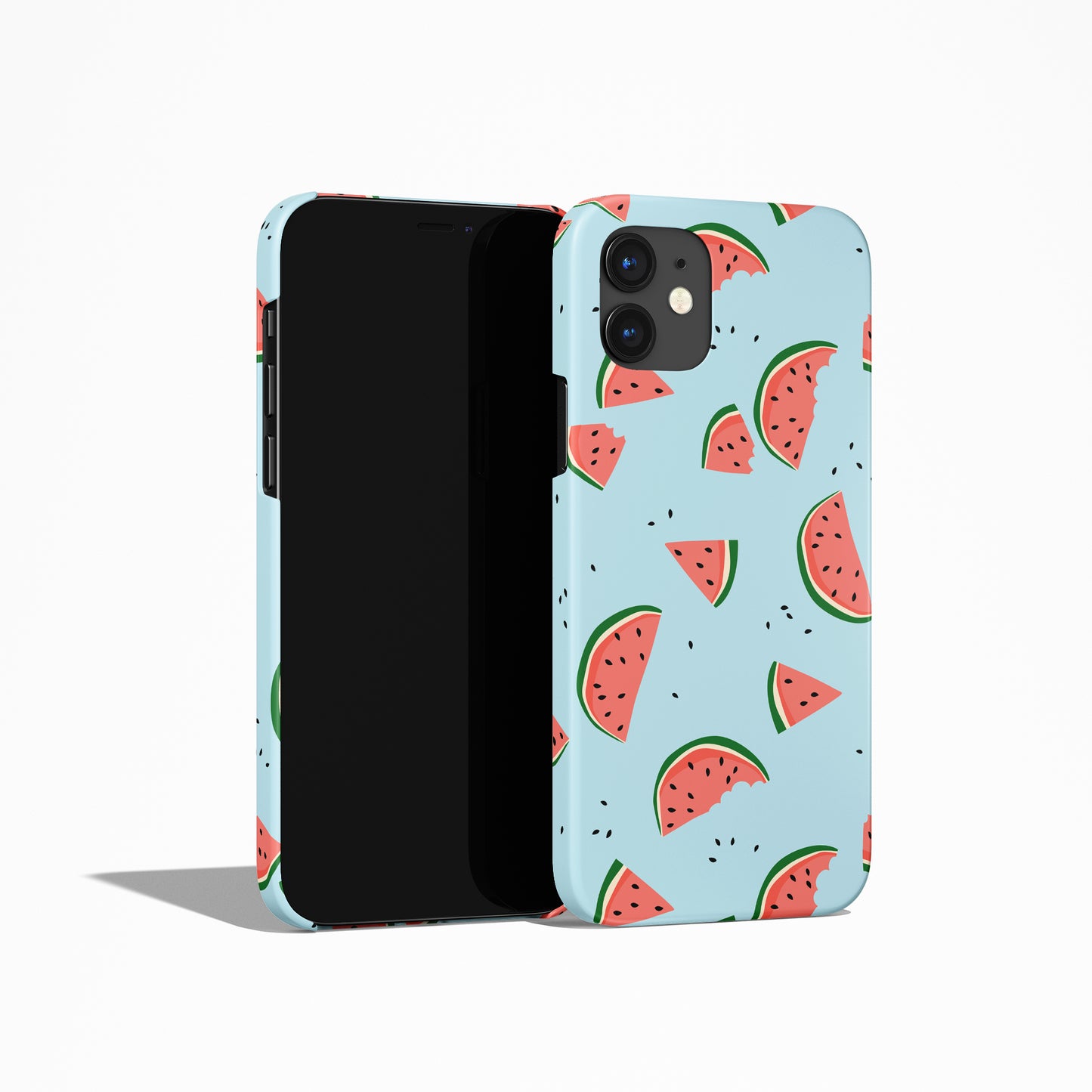 Cute iPhone 12 case with cute watermelon pattern