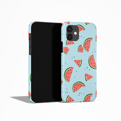 Cute iPhone 12 case with cute watermelon pattern