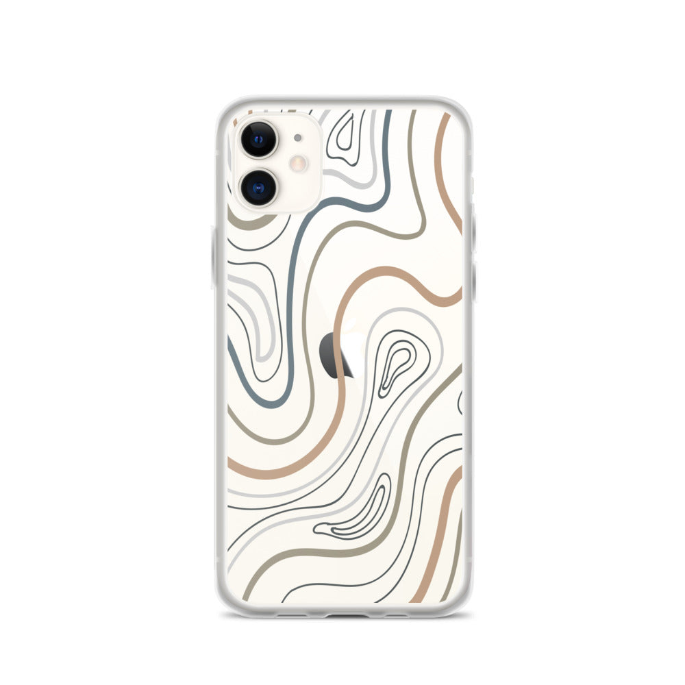 Line Art Minimalist iPhone Case