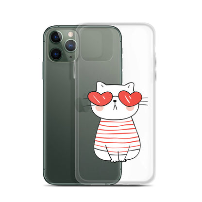 Love Cute Cat iPhone Case