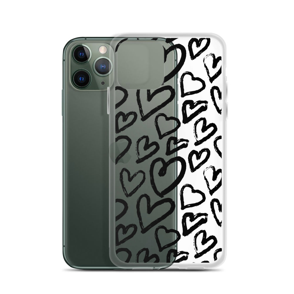 Black Hearts Graffiti iPhone Case – HypeSheriff