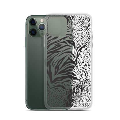 Animal Pattern iPhone Clear Case