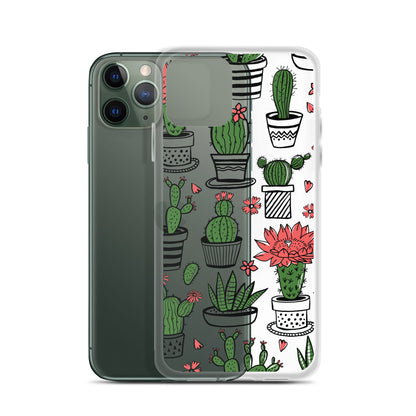 Plant Lady Clear iPhone Case