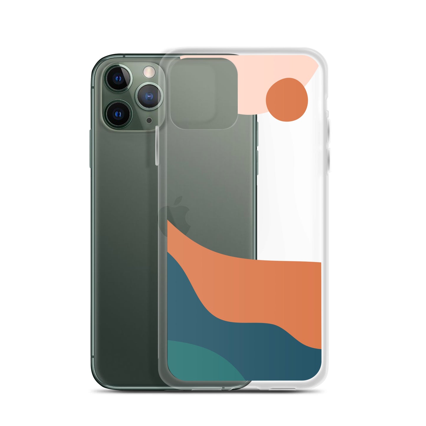 Mid Century Modern Landscape iPhone Case