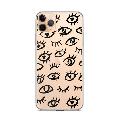 Pop Art Eyes iPhone Case