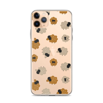 Cute Boho Sheeps iPhone Case