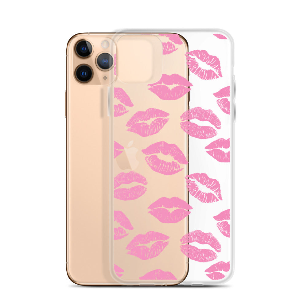 Pink Barbie Lips iPhone Case