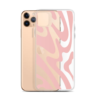 Abstract Pink iPhone Case