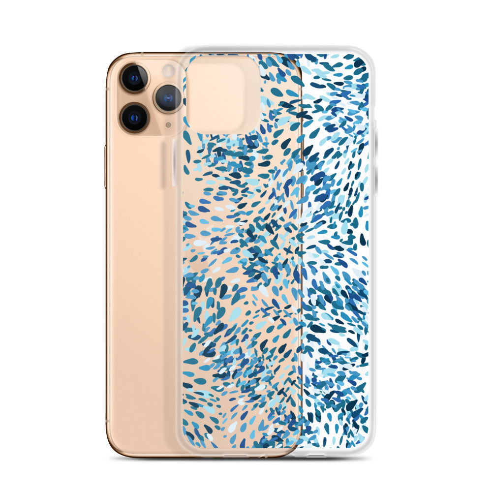 Blue Lagune Clear iPhone Case