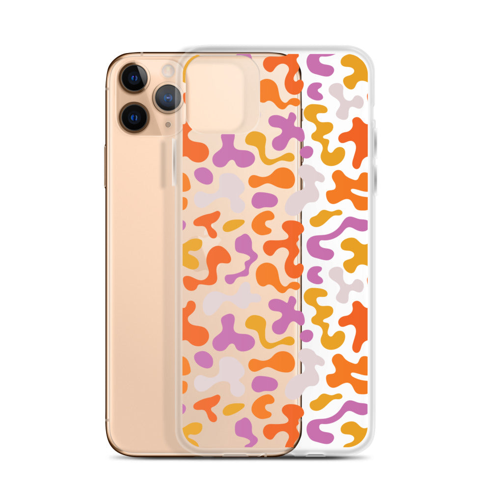 Modern Abstract iPhone Clear Case