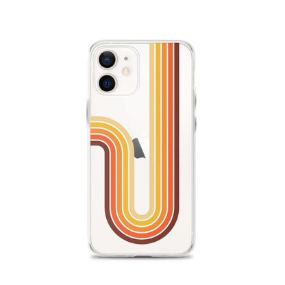 Retro 70s Geometric iPhone Case