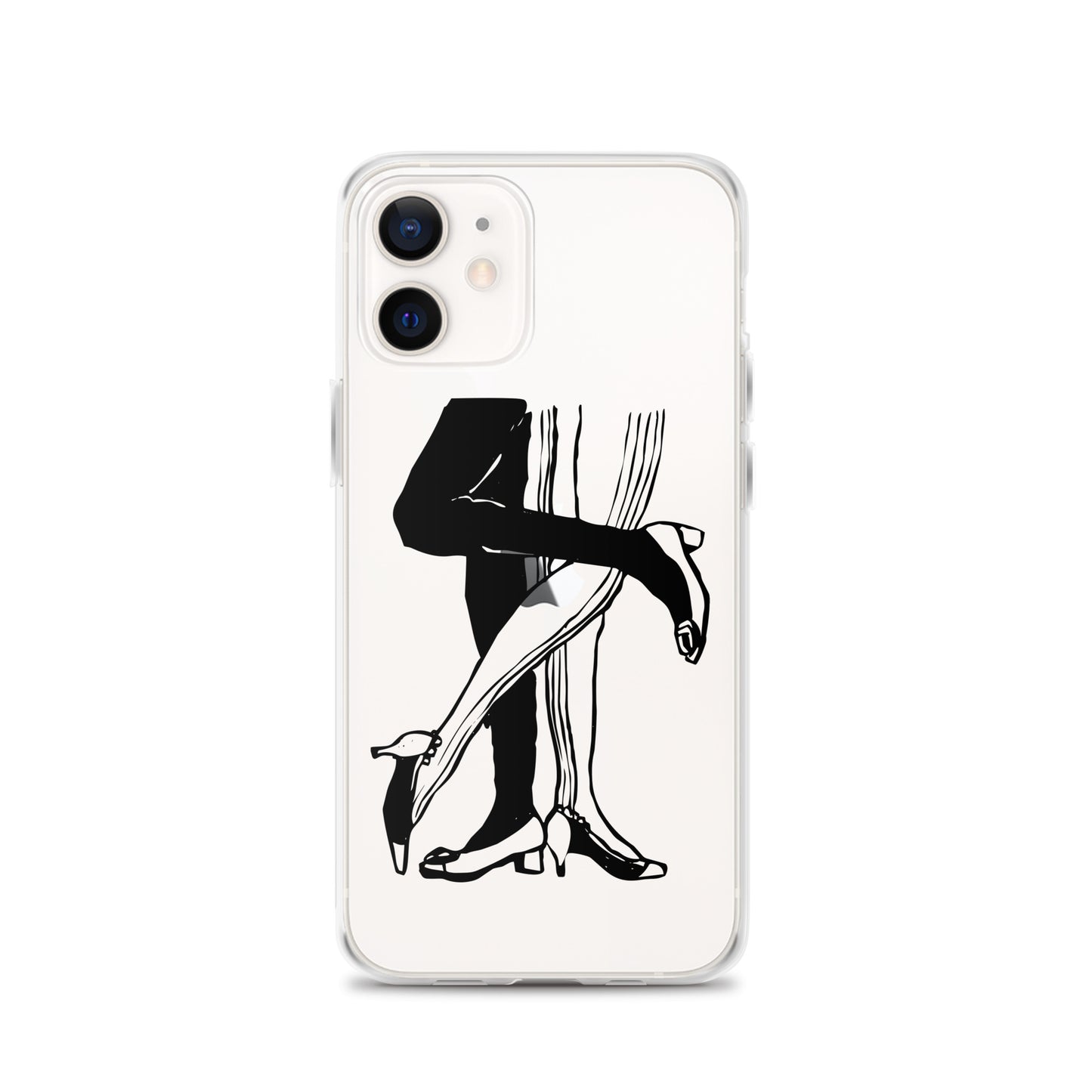 Jazz Swing Dance Clear iPhone Case - HypeSheriff