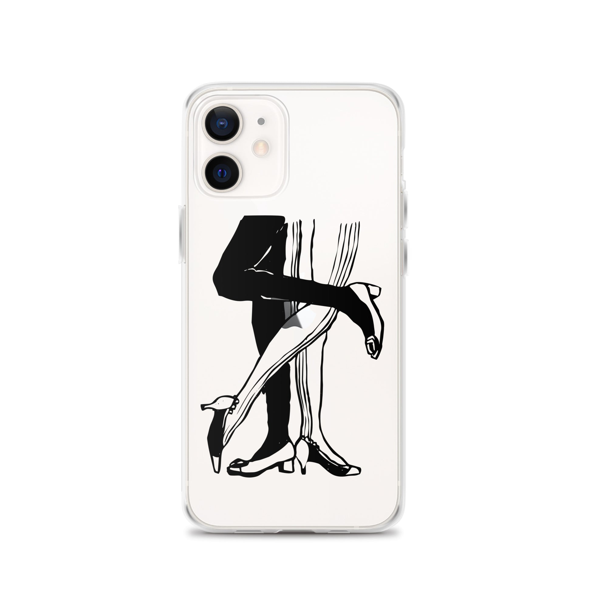 Jazz Swing Dance Clear iPhone Case - HypeSheriff