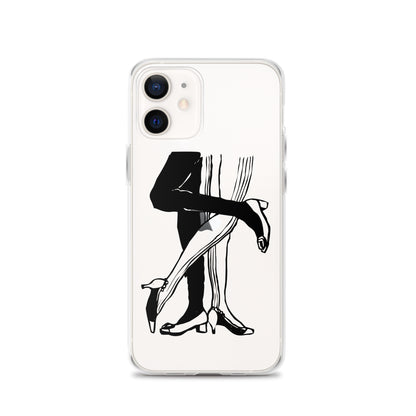 Jazz Swing Dance Clear iPhone Case - HypeSheriff