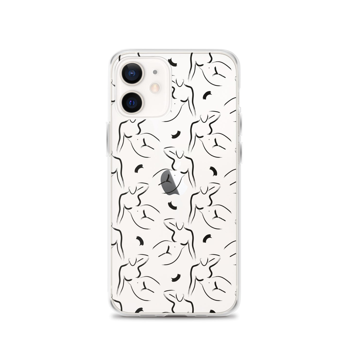 Woman Body Pattern iPhone Case