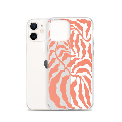 Peach Leaf iPhone Case