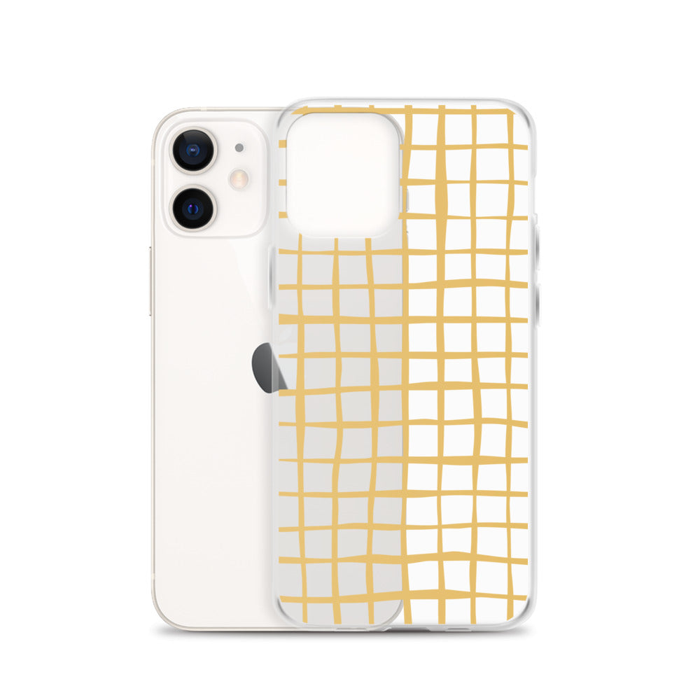 Retro Yellow iPhone Case