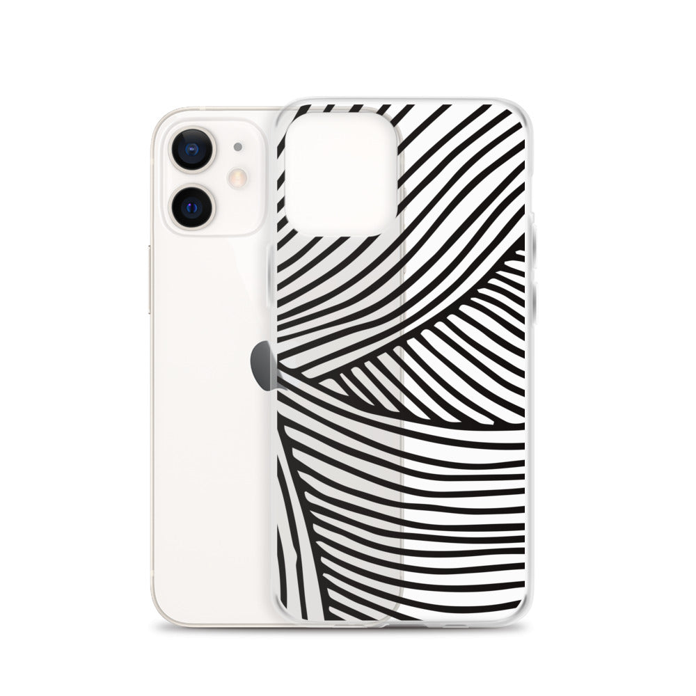 Geometric Line Art iPhone Case