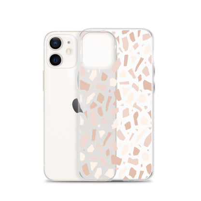 Beige Natural Terrazzo iPhone Case