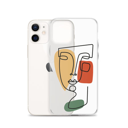 Line Art Picasso Artwork iPhone Case