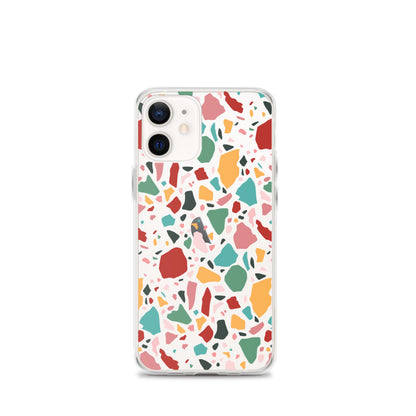 Colorful Modern Terrazzo iPhone Case