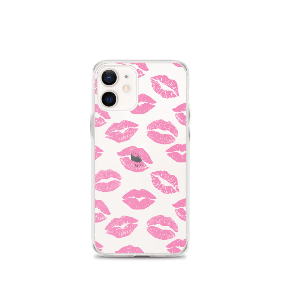 Pink Barbie Lips iPhone Case