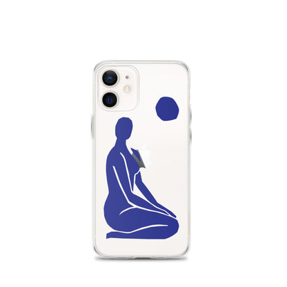 Blue Woman iPhone Case