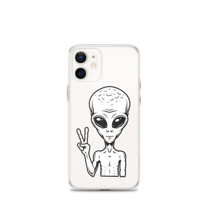 Funny Alien iPhone Case