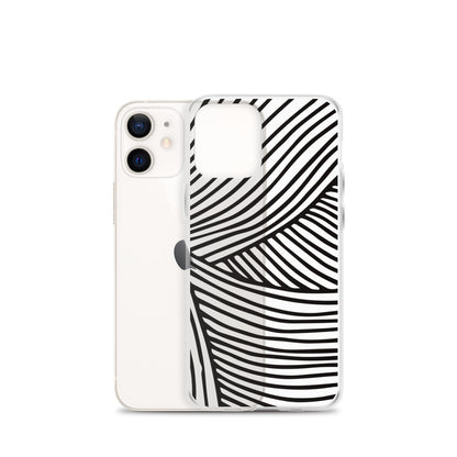 Geometric Line Art iPhone Case