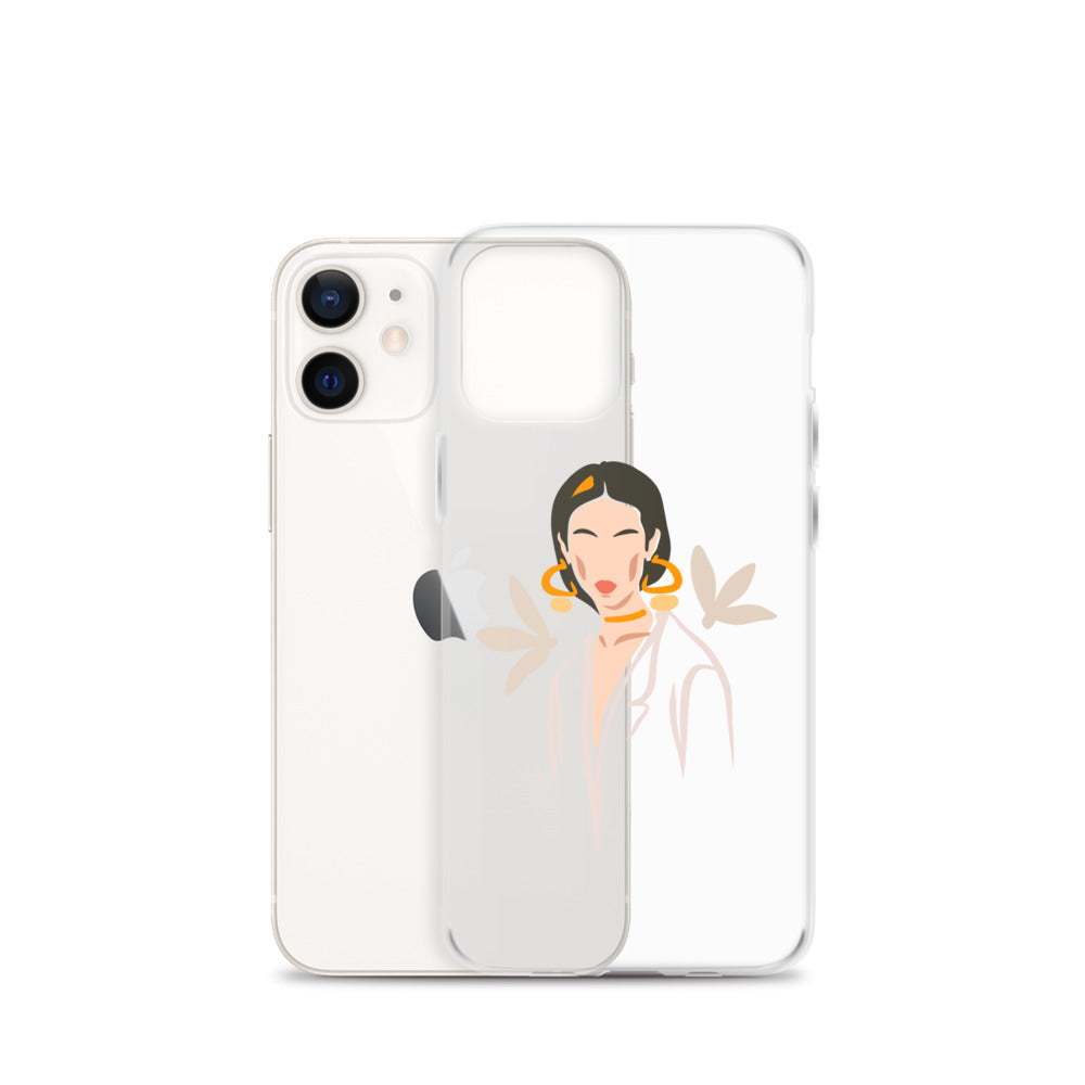 Bohemian Chic Woman iPhone Case