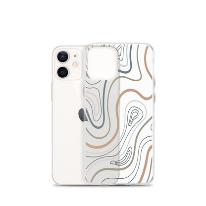 Line Art Minimalist iPhone Case