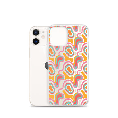 Colorful Modern Abstract Art iPhone Case