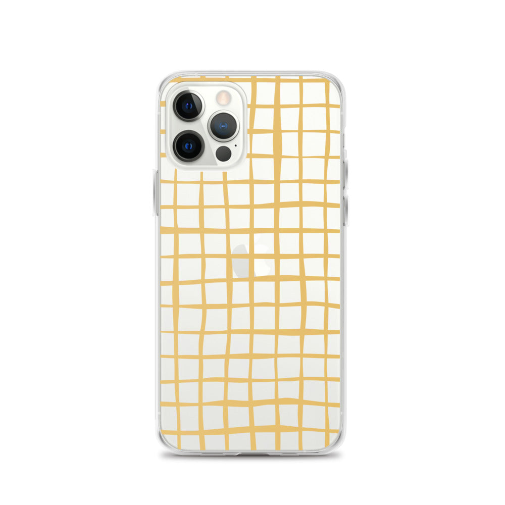 Retro Yellow iPhone Case