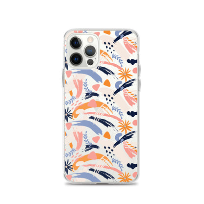 Mid Century Abstract iPhone Case