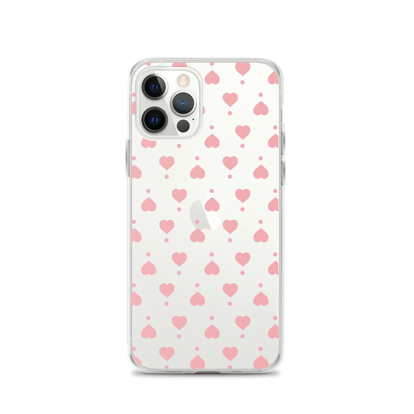 Cute Pink Heart Pattern For Girl iPhone Case