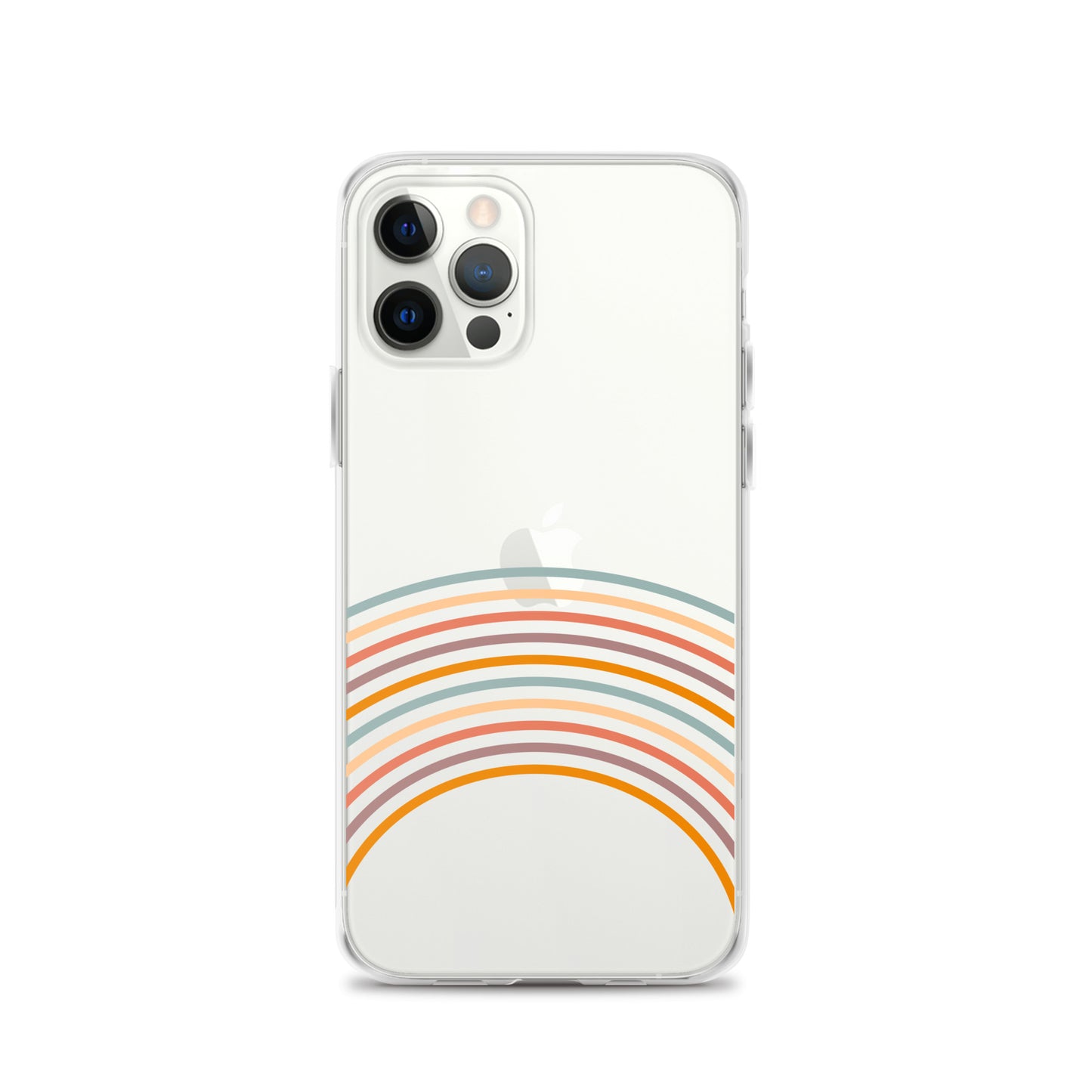 Minimalist Abstract Rainbow iPhone Case
