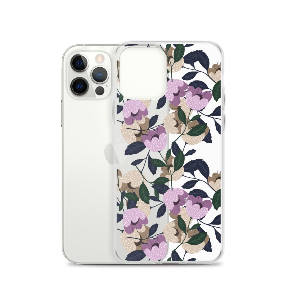 Botanical Purple iPhone Case