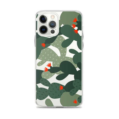 Green Cactus iPhone Case