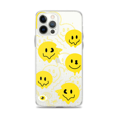 Trippy Smiling Faces - Stoner's iPhone Case