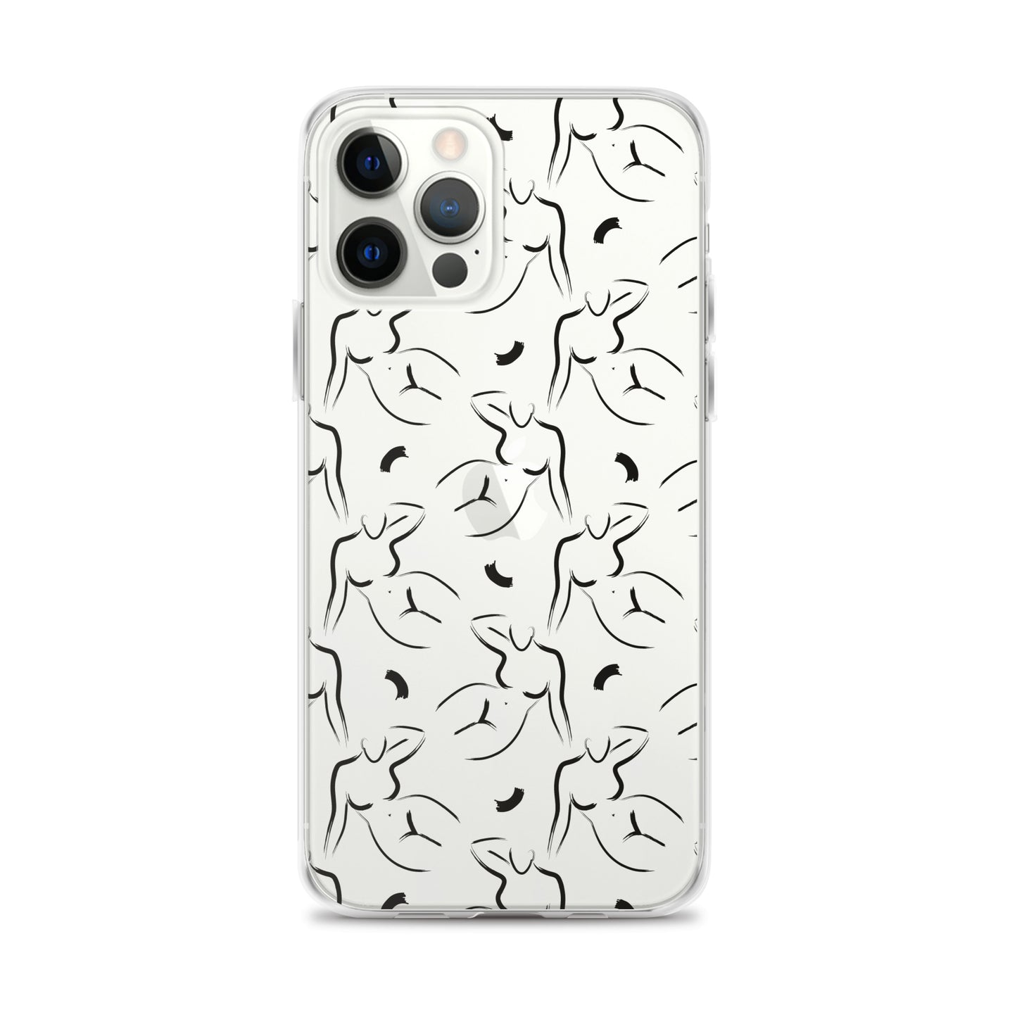 Woman Body Pattern iPhone Case