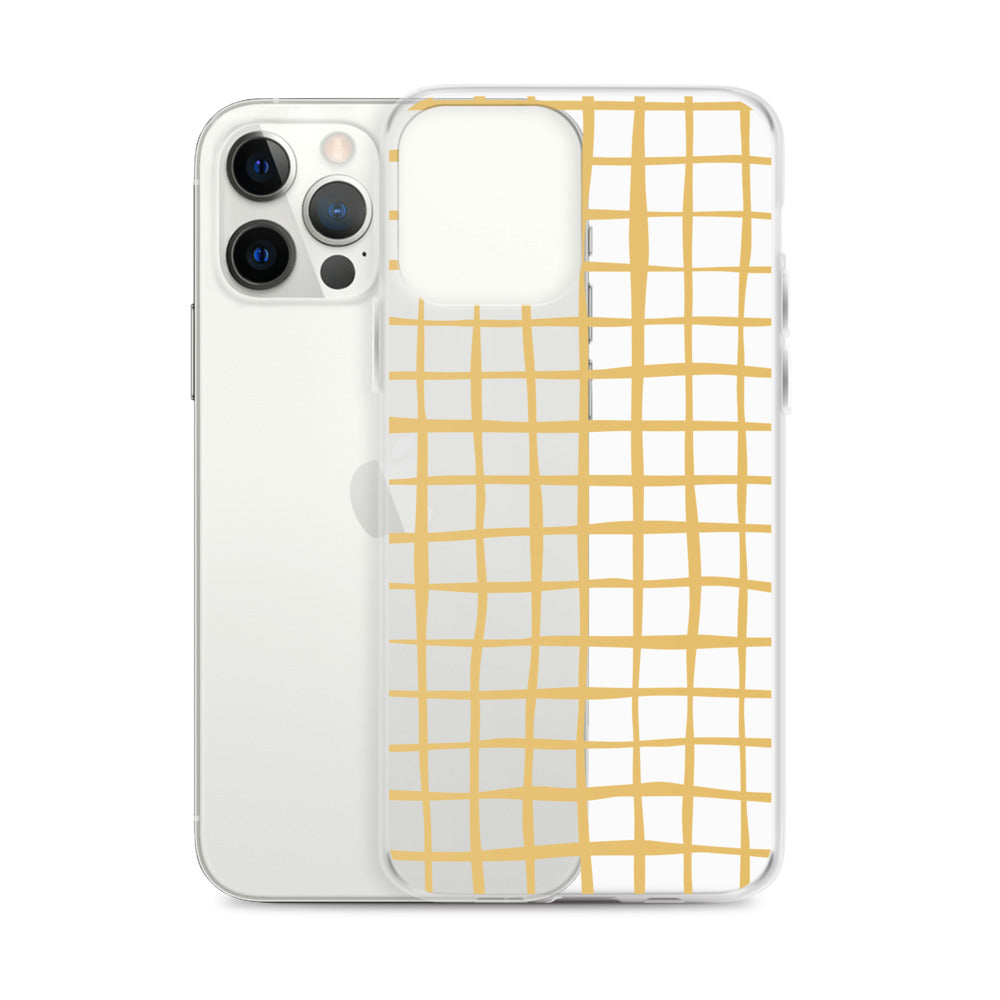 Retro Yellow iPhone Case