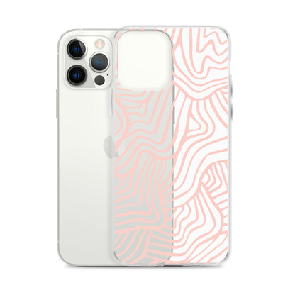 Mid Century Pink Feminin iPhone Case