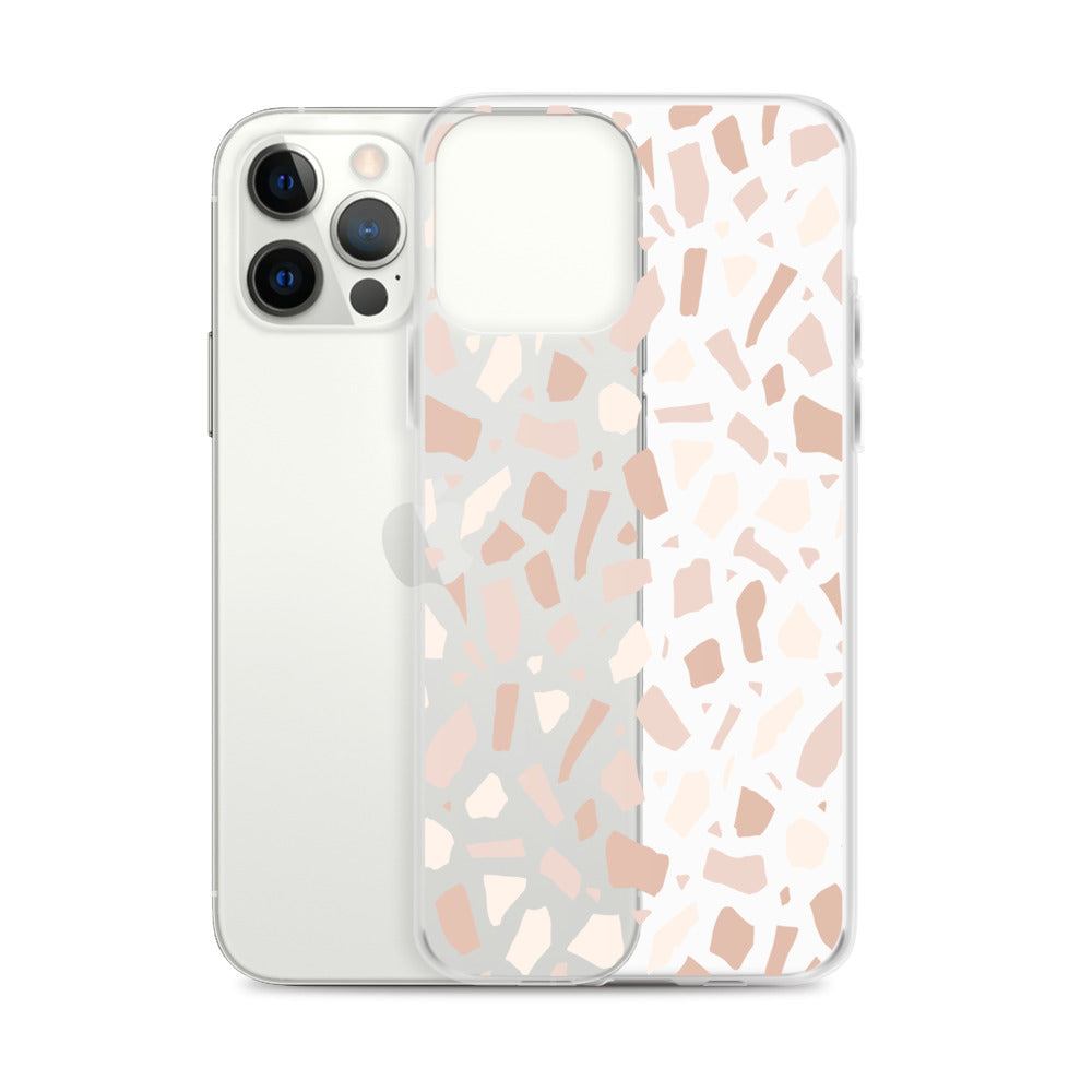 Beige Natural Terrazzo iPhone Case