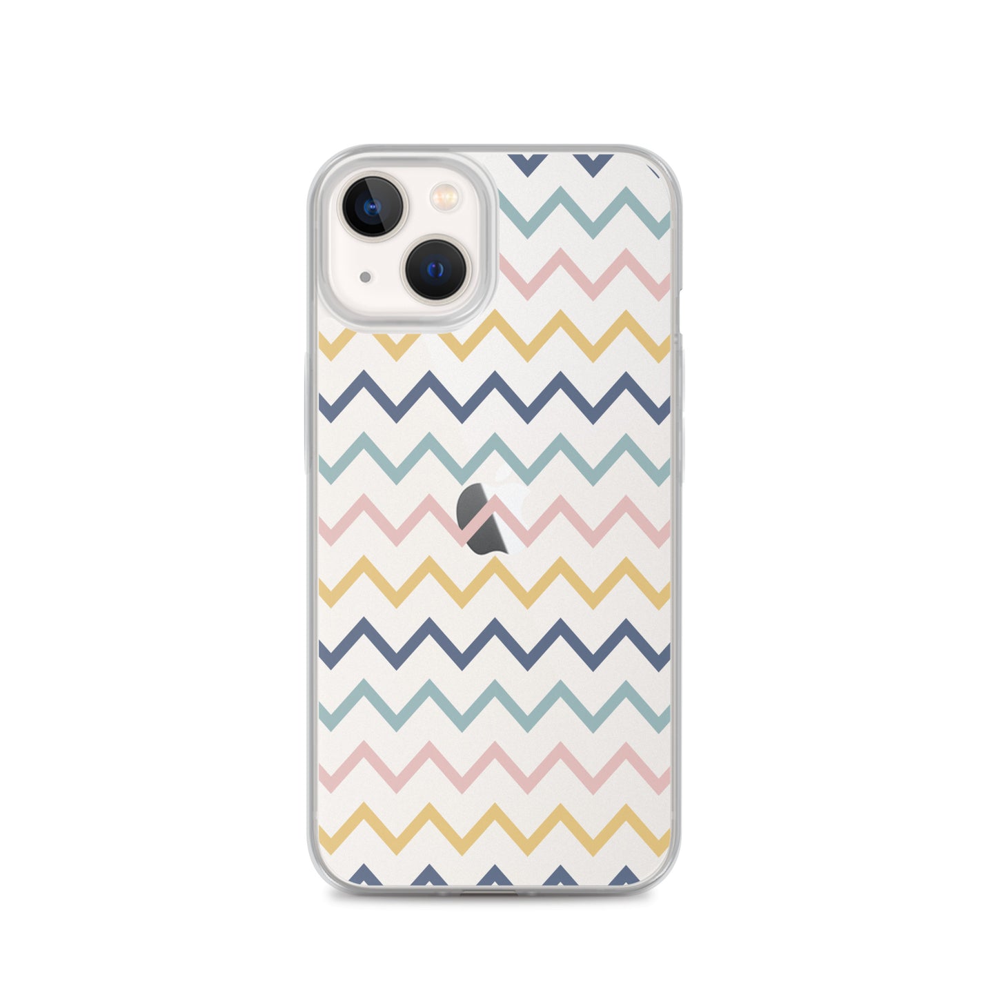 Modern Zig Zag Pattern iPhone Case