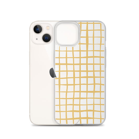 Retro Yellow iPhone Case