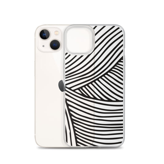 Geometric Line Art iPhone Case