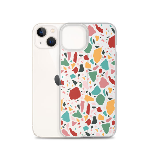 Colorful Modern Terrazzo iPhone Case